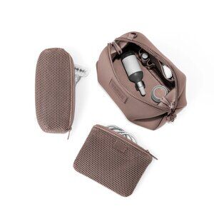 Dagne Dover - Hunter Neoprene Toiletry Bag in Dune
